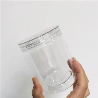 Vażetti tal-plastik ta '500ml b'għotjien ċari