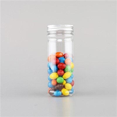 Vażetti tal-plastik tal-kandju b'għatu tal-fidda